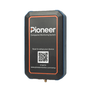 CRA compactor monitoring system Pioneer device