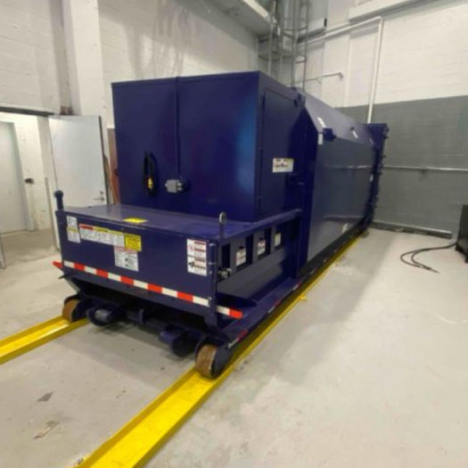 Equipment detail _ Self-Contained Compactors 1 CRA blue self-contained compactor